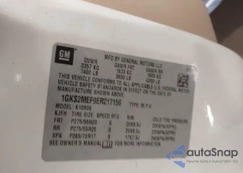 2014 GMC Yukon Xl 1500 Denali from USA, damaged, VIN 1GKS2MEF9ER217156